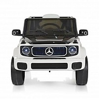 Акумулаторен джип Mercedes-Benz EQG цвят бял