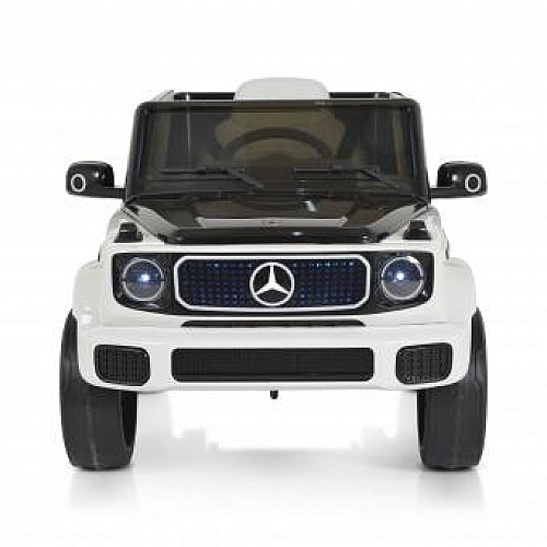 Акумулаторен джип Mercedes-Benz EQG цвят бял