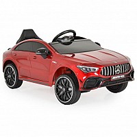 Акумулаторна кола Mercedes-AMG CLA 45 цвят червен