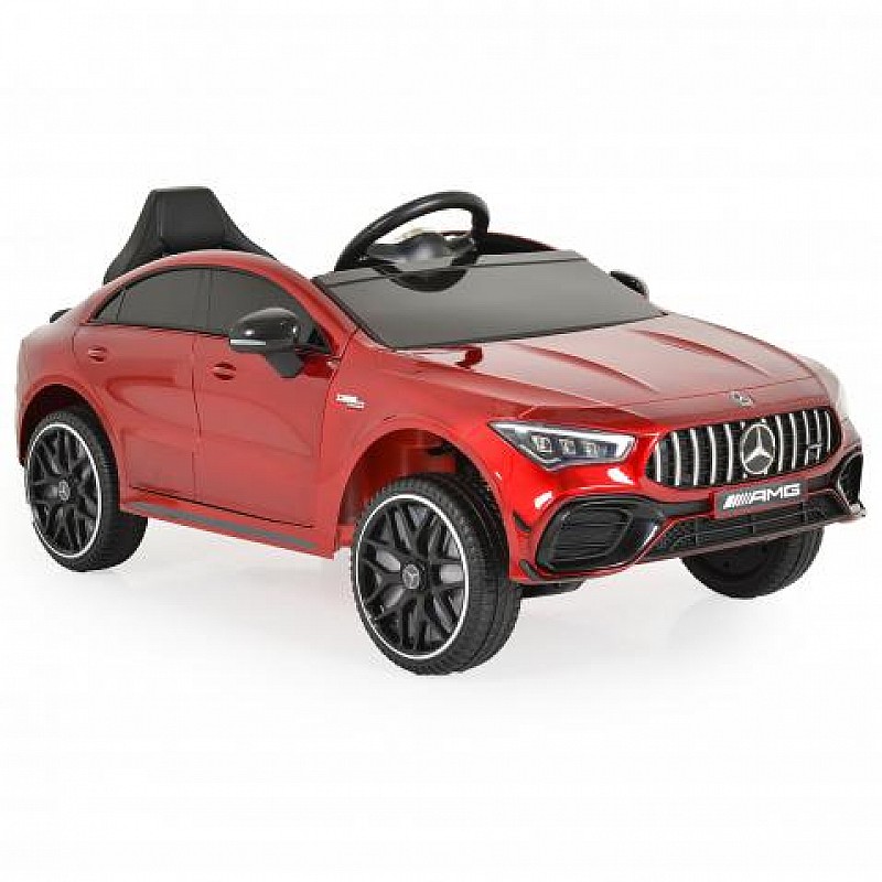 Акумулаторна кола Mercedes-AMG CLA 45 цвят червен