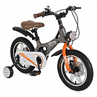 Детският велосипед GTR 14" от Byox. сив