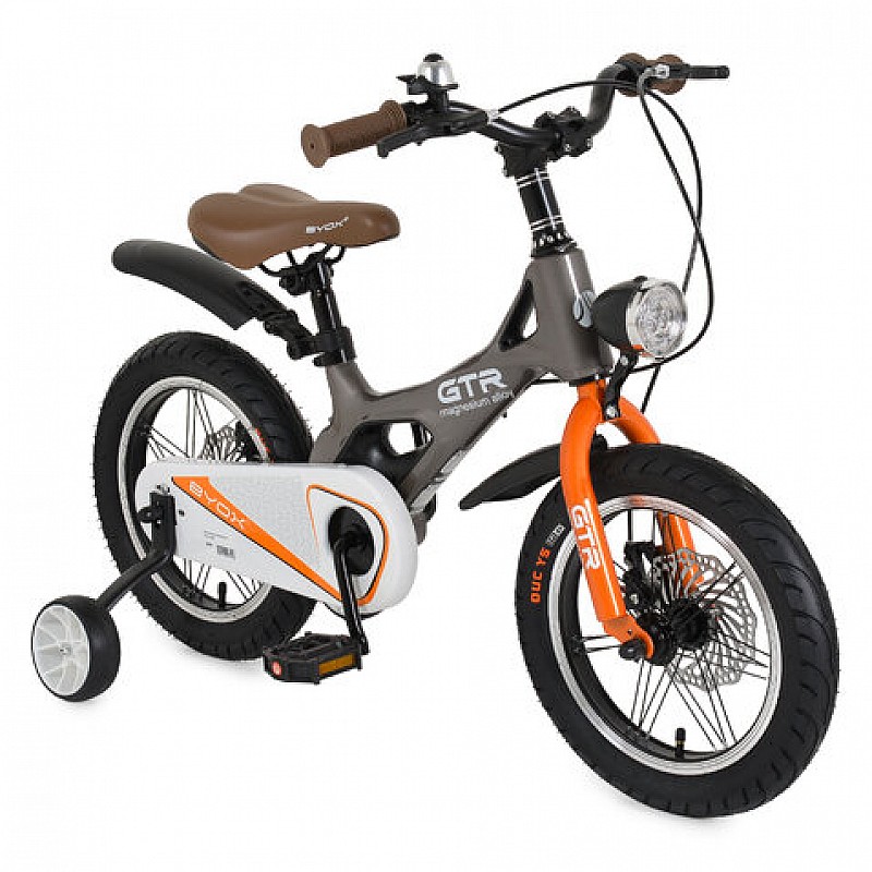 Детският велосипед GTR 14" от Byox. сив