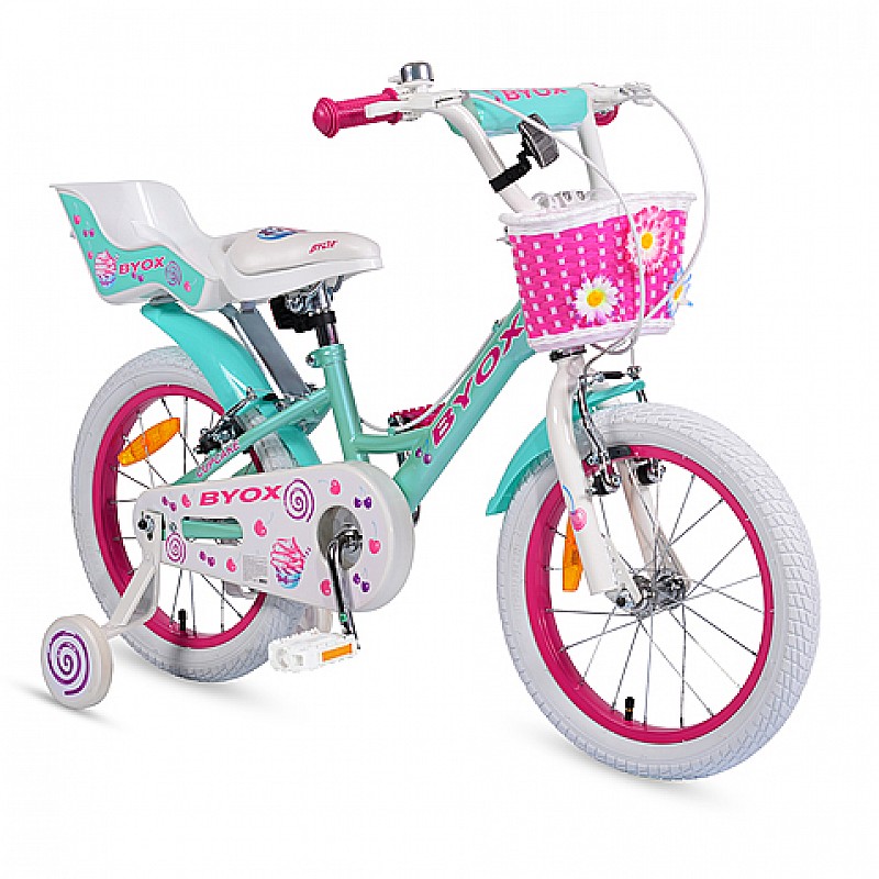 Детски велосипед Cupcake 16" от Byox, син