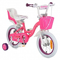 Детски велосипед Flower Byox 14", candy