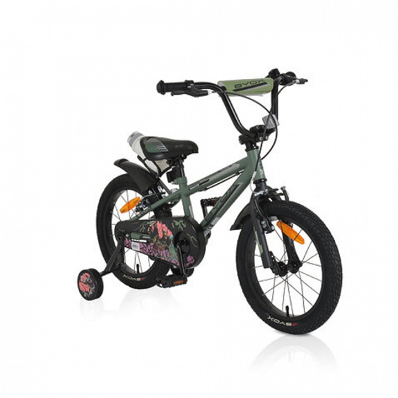 Детски велосипед Monster 16" от Byox, зелен