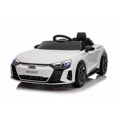 Акумулаторна кола Audi RS E-TRON цвят бял