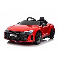 Акумулаторна кола Audi RS E-TRON цвят червен