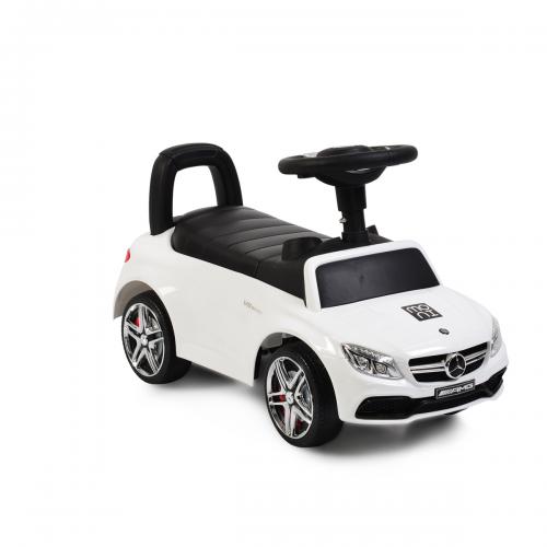 Кола за бутане Mercedes C63 Coupe от Mercedes цвят бял Кола за бутане Mercedes C63 Coupe от Mercedes цвят бял
