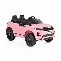 Акумулаторна джип Land Rover EVOQUE цвят розов