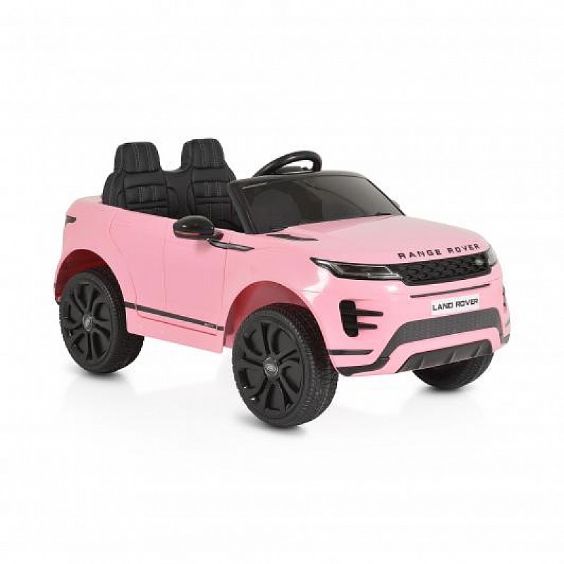 Акумулаторна джип Land Rover EVOQUE цвят розов