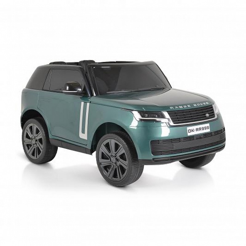 Акумулаторна джип Range Rover цвят зелен