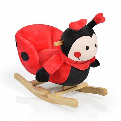 Люлка плюшена Ladybug от Moni toys