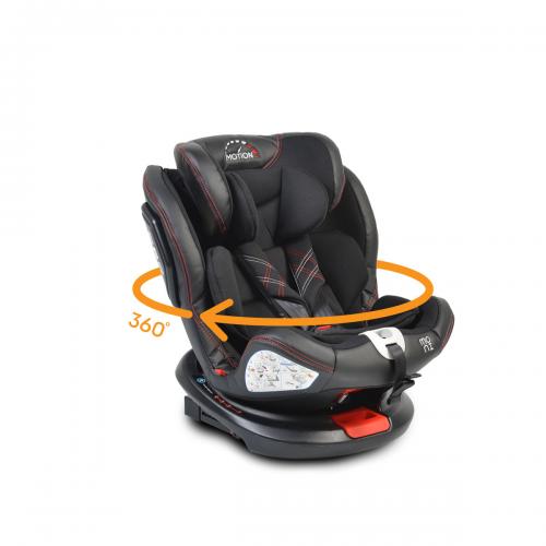 Стол за кола с Isofix система Motion 360° от Moni цвят черен