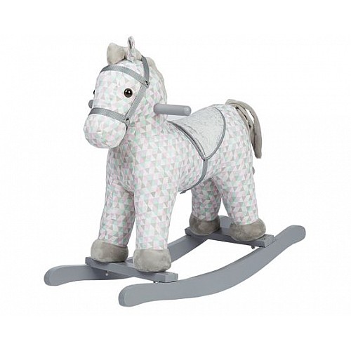 Люлеещо конче със звук White horse от Kikka boo Люлеещо конче със звук White horse от Kikka boo