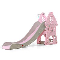 Детска пързалка Zimbo 18010 от Moni Garden цвят розов