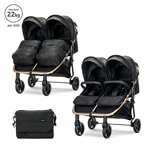 Лятна количка Duo Black от Lorelli Лятна количка Duo Black от Lorelli