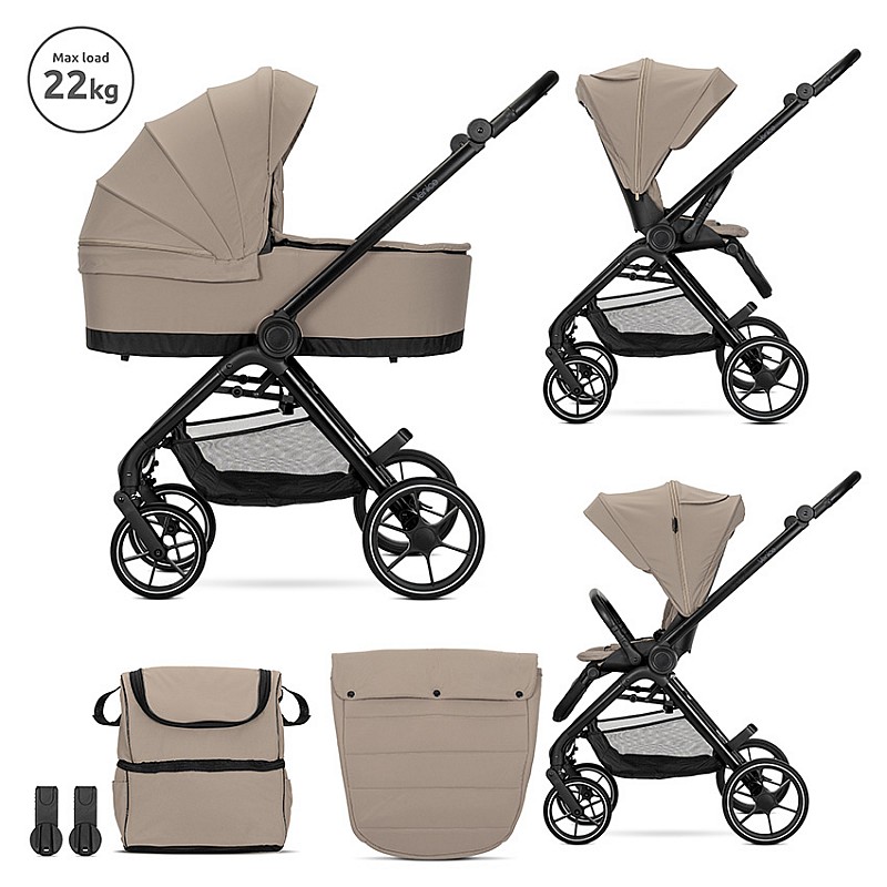 Бебешка количка 2 в 1 Venice Beige от Lorelli