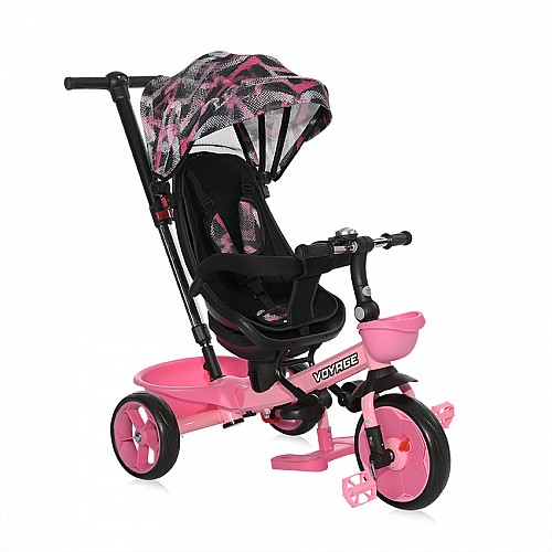 Детска триколка Voyage Pink Grunge от Lorelli