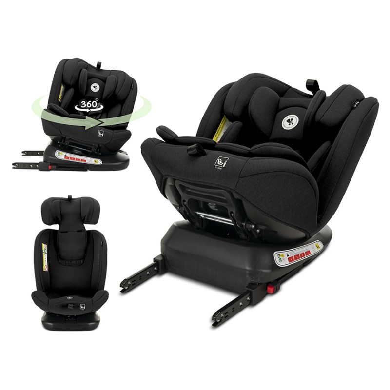 Стол за кола Capella Black i-Size Isofix от Lorelli