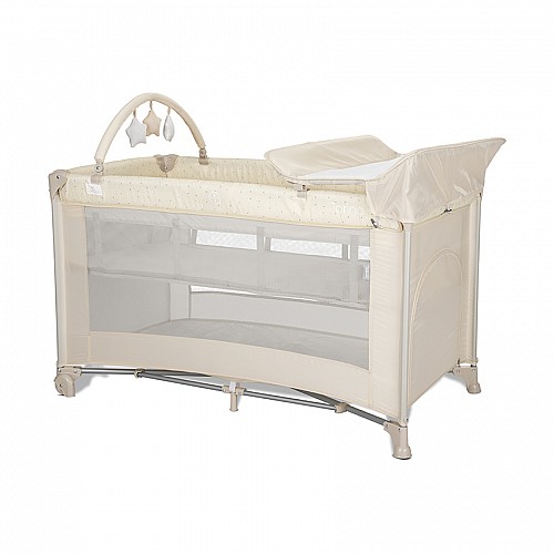 Бебешка кошара Torino Plus Beige от Lorelli