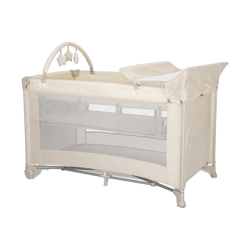 Бебешка кошара Torino Plus Beige от Lorelli