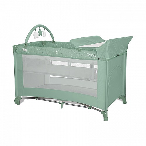 Бебешка кошара Torino Plus Green от Lorelli