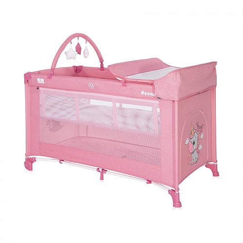 Бебешка кошара Noemi Plus Rose Velvet Unicorn от Lorelli