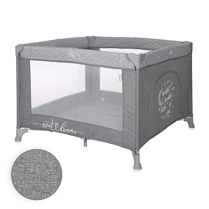 Бебешка кошара Sunny Playground Cool Grey Star от Lorelli