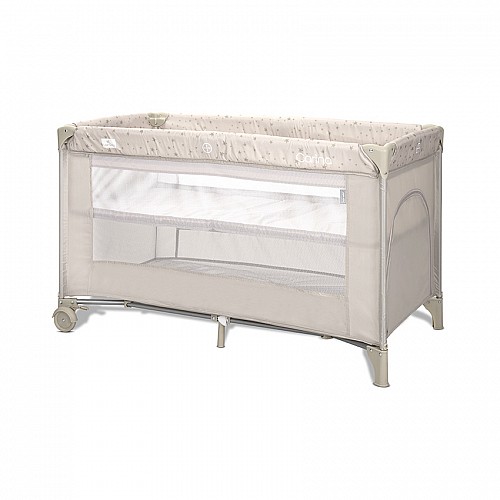 Бебешка кошара Carina Beige Stars от Lorelli