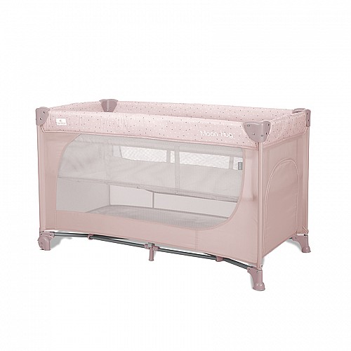Бебешка кошара Moon Hug Pink от Lorelli
