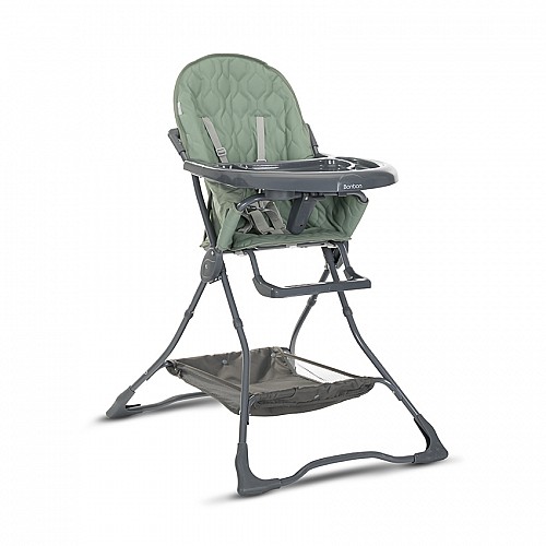 Стол за хранене Bonbon Green Leather от Lorelli