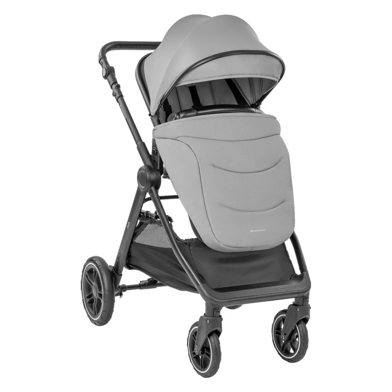 Бебешка количка 3 в 1 Ava Grey от KikkaBoo