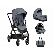 Бебешка количка 3 в 1 Mia Grey 2026 от KikkaBoo