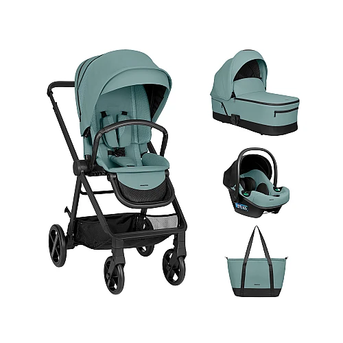 Бебешка количка 3 в 1 Mia Mint 2026 от KikkaBoo