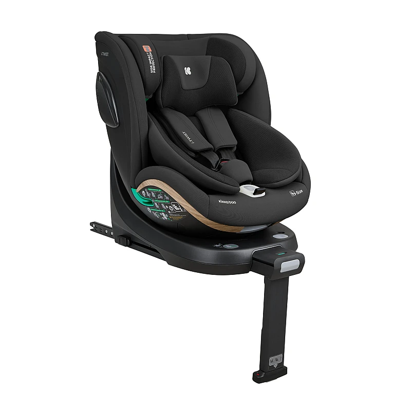 Стол за кола I-twist Black 2026 от KikkaBoo