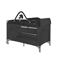 Бебешка кошара So Gifted Plus Black 2026 от KikkaBoo