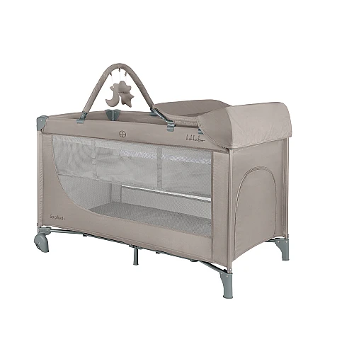 Бебешка кошара So Gifted Plus Beige 2026 от KikkaBoo