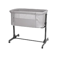 Бебешко креватче Noah Light Grey 2025 от KikkaBoo