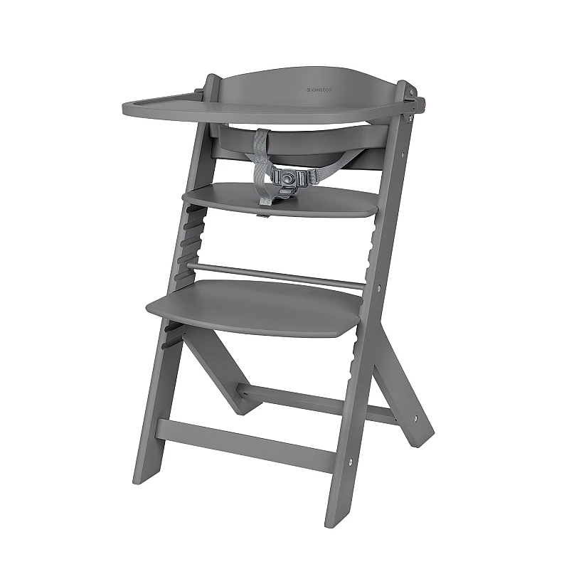 Стол за хранене Nordy Dark Grey от KikkaBoo