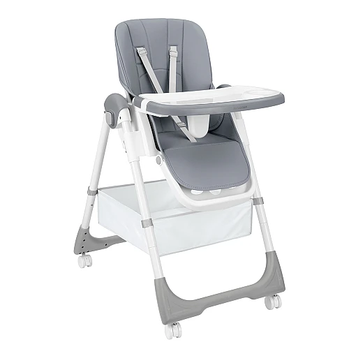 Стол за хранене Spicy Grey от KikkaBoo Стол за хранене Spicy Grey от KikkaBoo