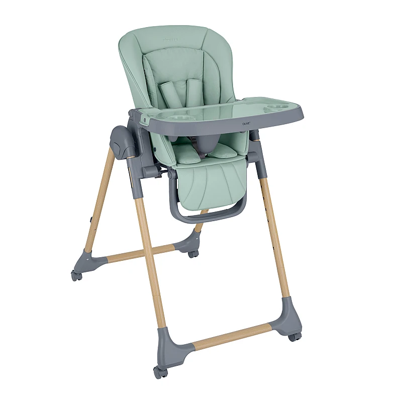 Стол за хранене Olive 2 Mint от KikkaBoo
