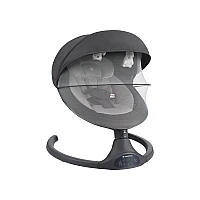 Бебешка електрическа люлка Codie Dark Grey 2025 от KikkaBoo