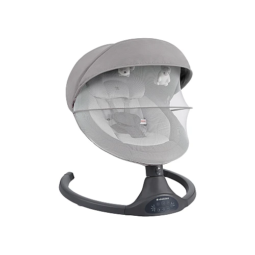 Бебешка електрическа люлка Codie Light Grey 2025 от KikkaBoo