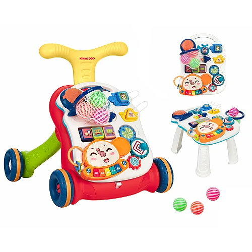 Детска проходилка Play & Grow Red от KikkaBoo Детска проходилка Play & Grow Red от KikkaBoo