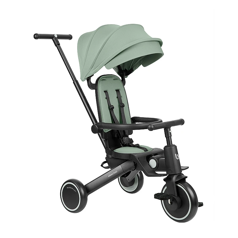 Детска триколка 8в1 Trix 2 Mint от KikkaBoo