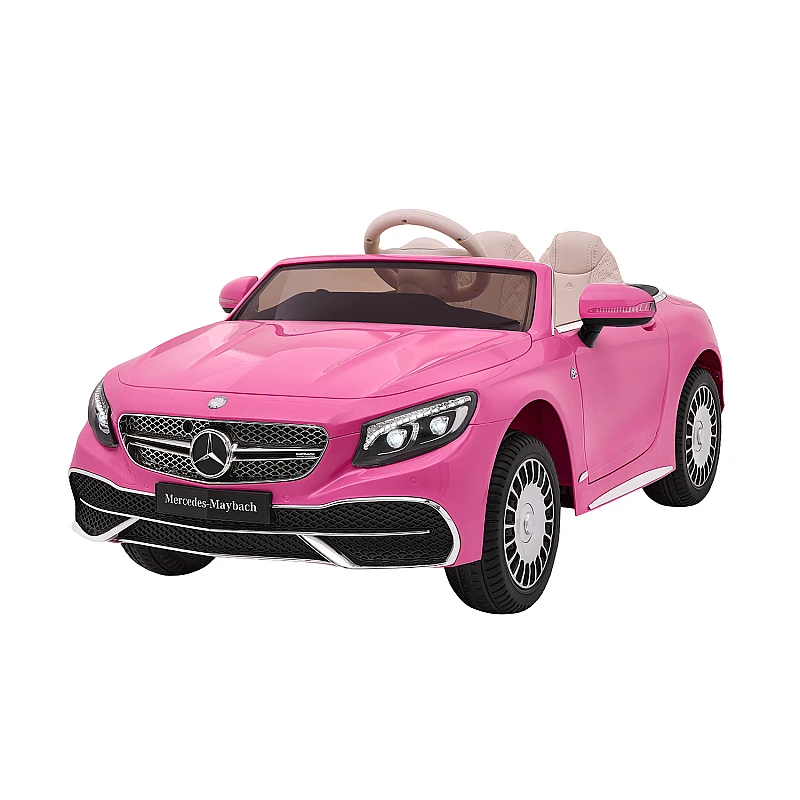 Акумулаторна кола Licensed Mercedes Maybach S650 Cabriolet Pink от KikkaBoo