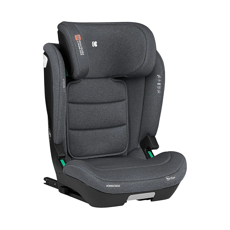 Стол за кола I-scout Dark Grey от KikkaBoo