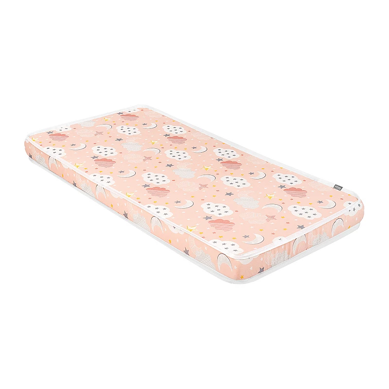 Бебешки матрак Fantasia 60x120x7см Clouds Peach от KikkaBoo