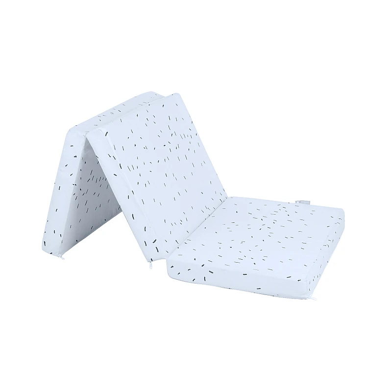 Бебешки матрак 60х120х5см Bear with Me Blue от KikkaBoo