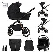 Бебешка количка 3 в 1 Bianca Black от Lorelli
